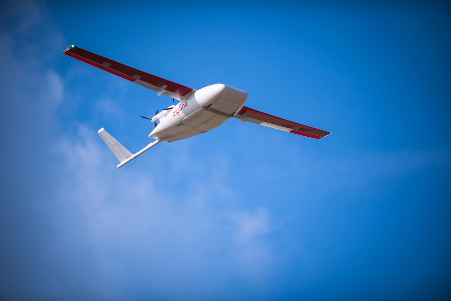 Zipline Drones que llevan suministros medicos a Africa