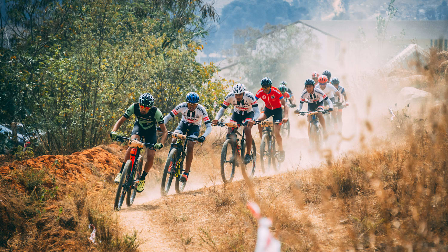 Mountain bike event top