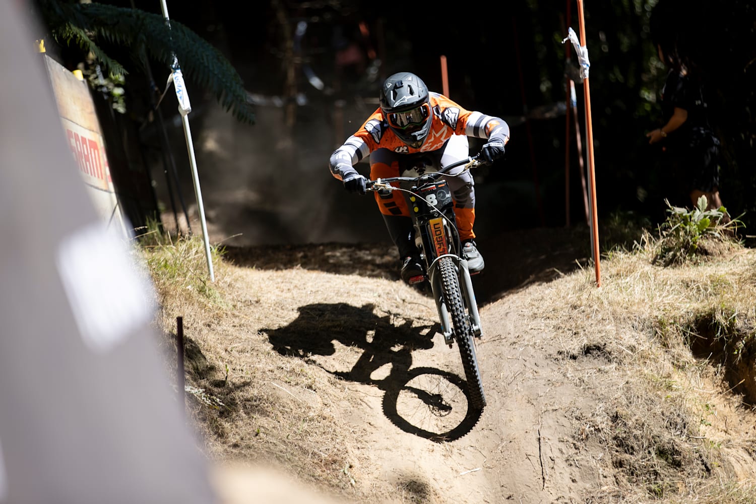 Mick Hannah s winning downhill run Rotorua