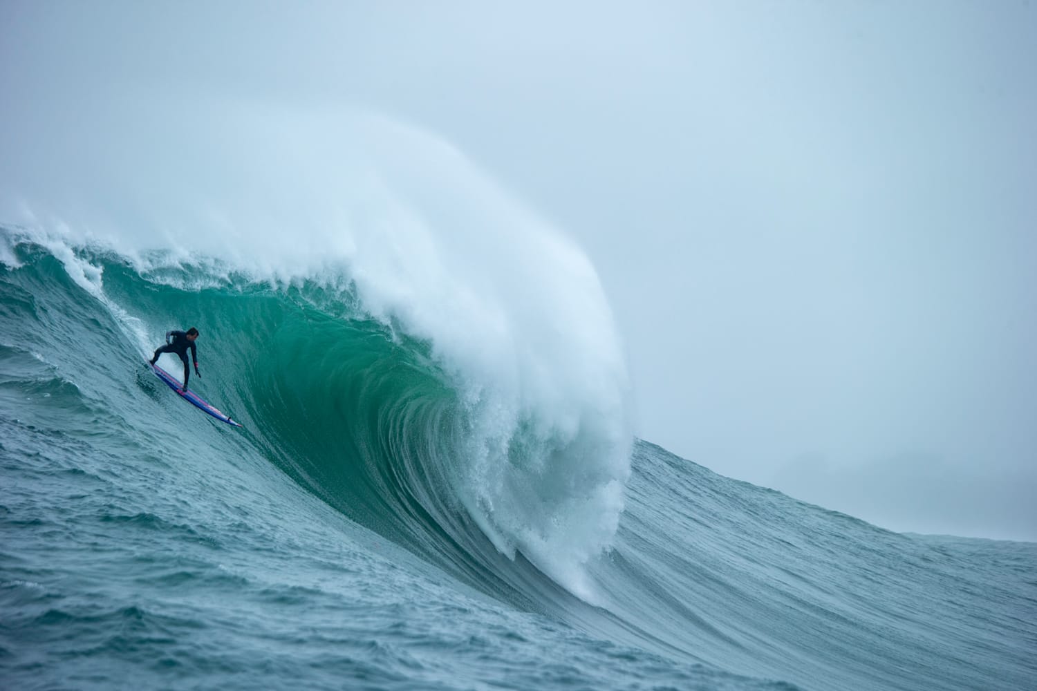 Sessions Mavericks California big wave surfing video