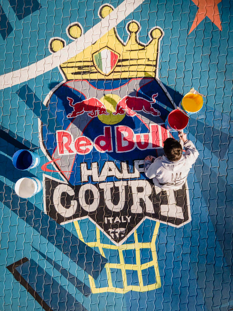 Red Bull Half Court 2021: Rome's new basketball court