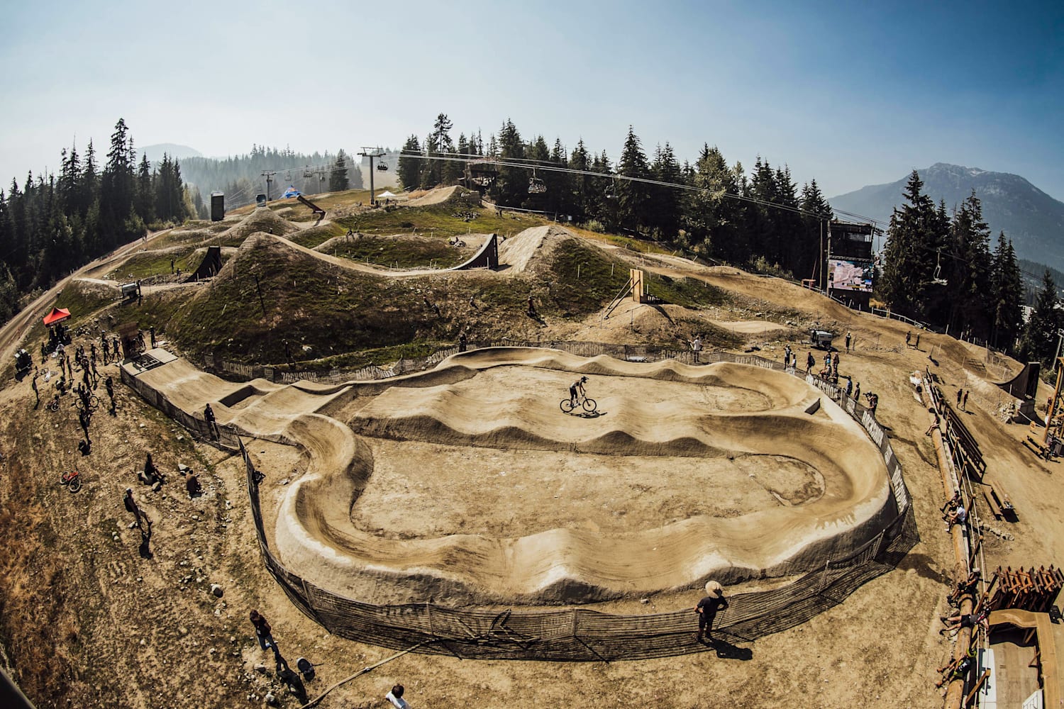Crankworx pump track top