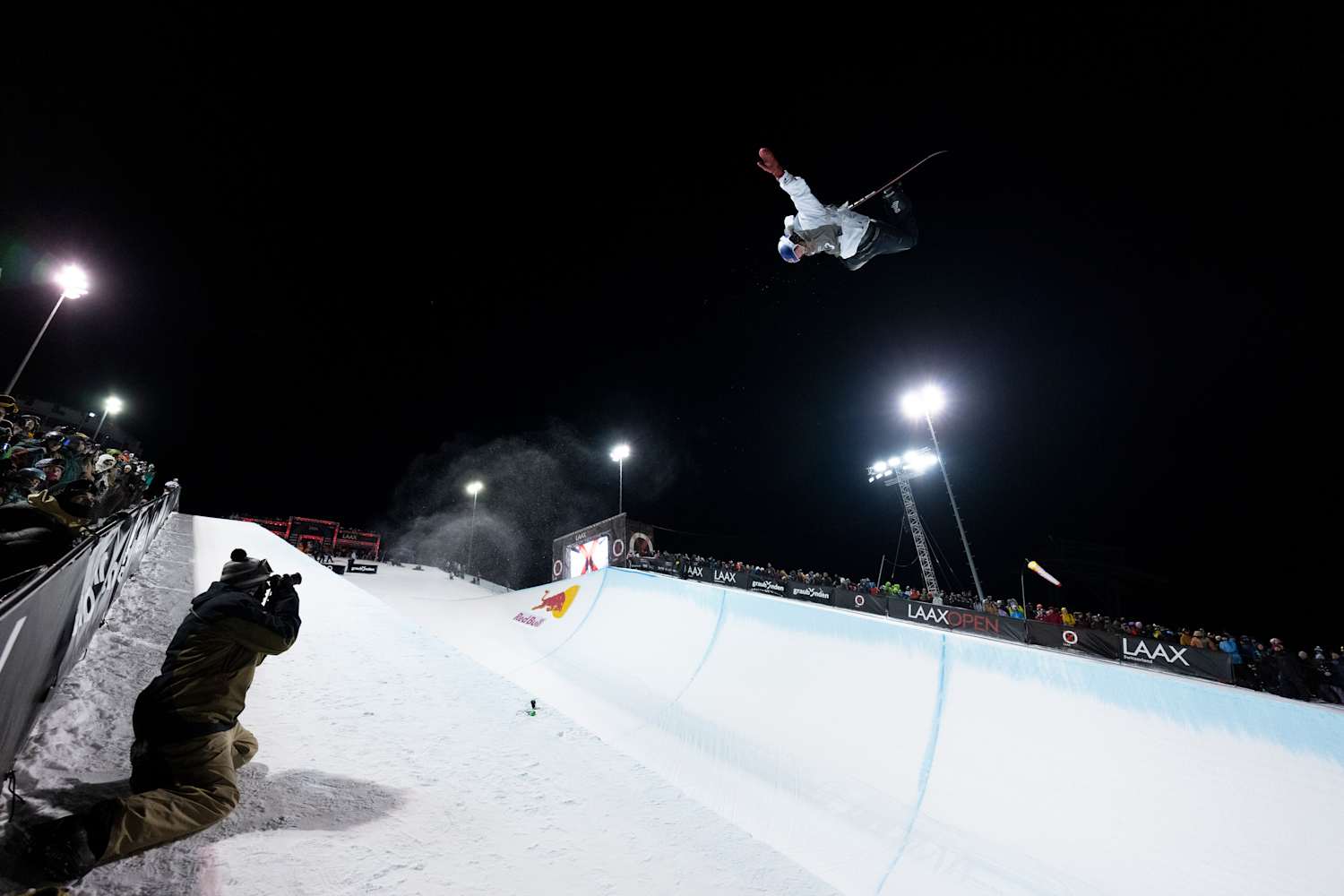 日本人気超絶の Laax Open info event freeski & Snowboard 2025: スノーボード