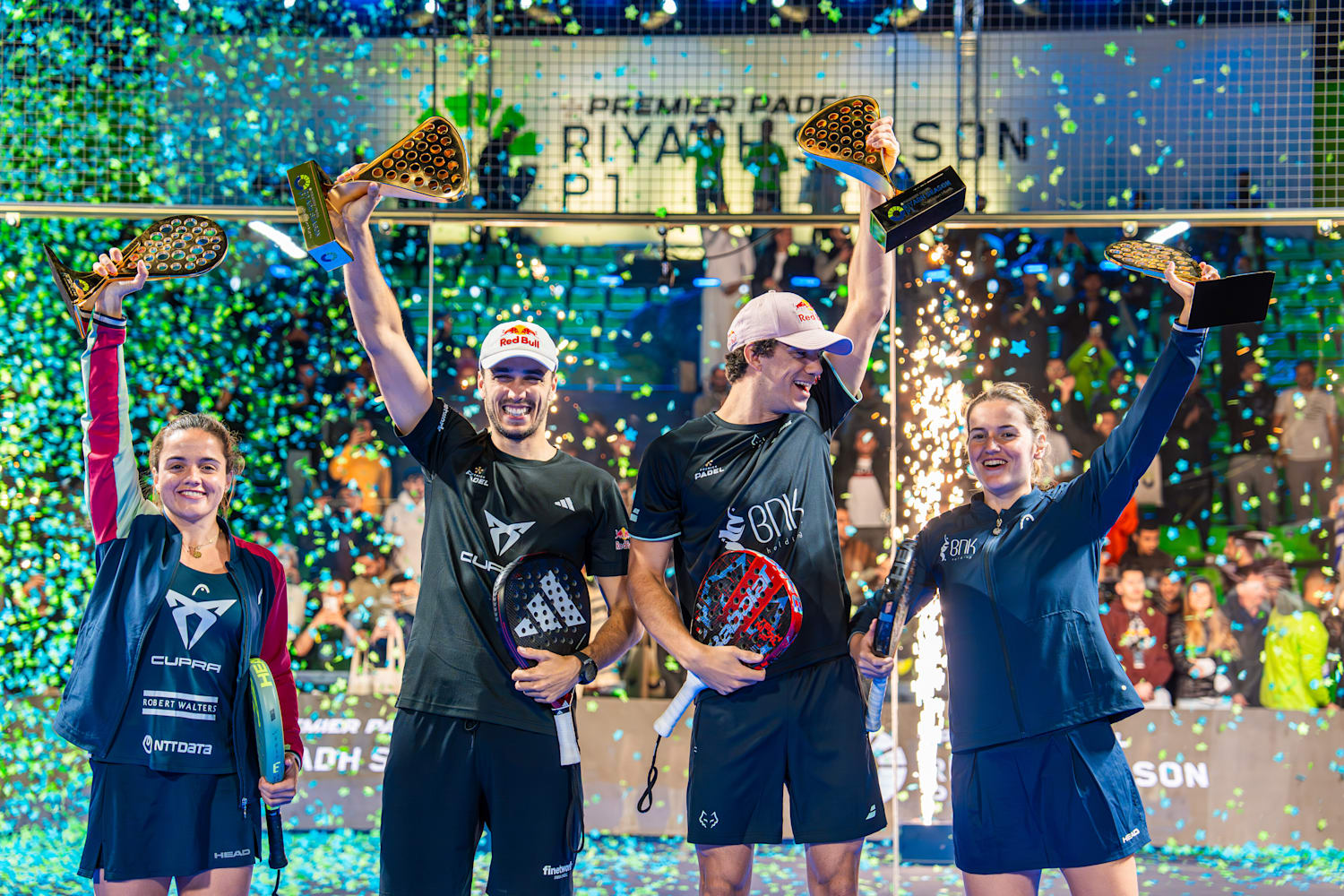Lebrón y Galán, campeones en el Premier Padel de Riad