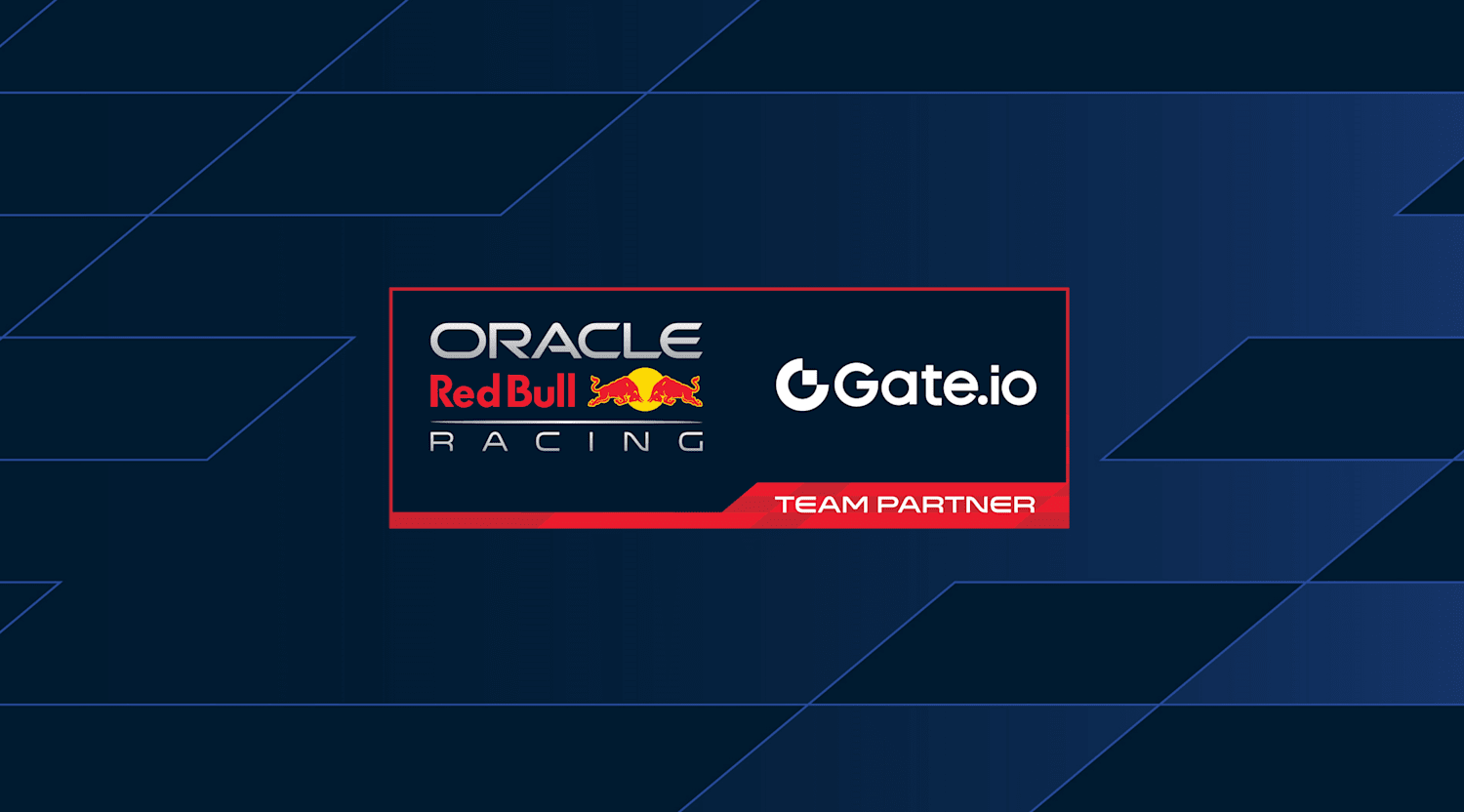 Oracle Red Bull Racing and Gate.io - Multi-year Partnership