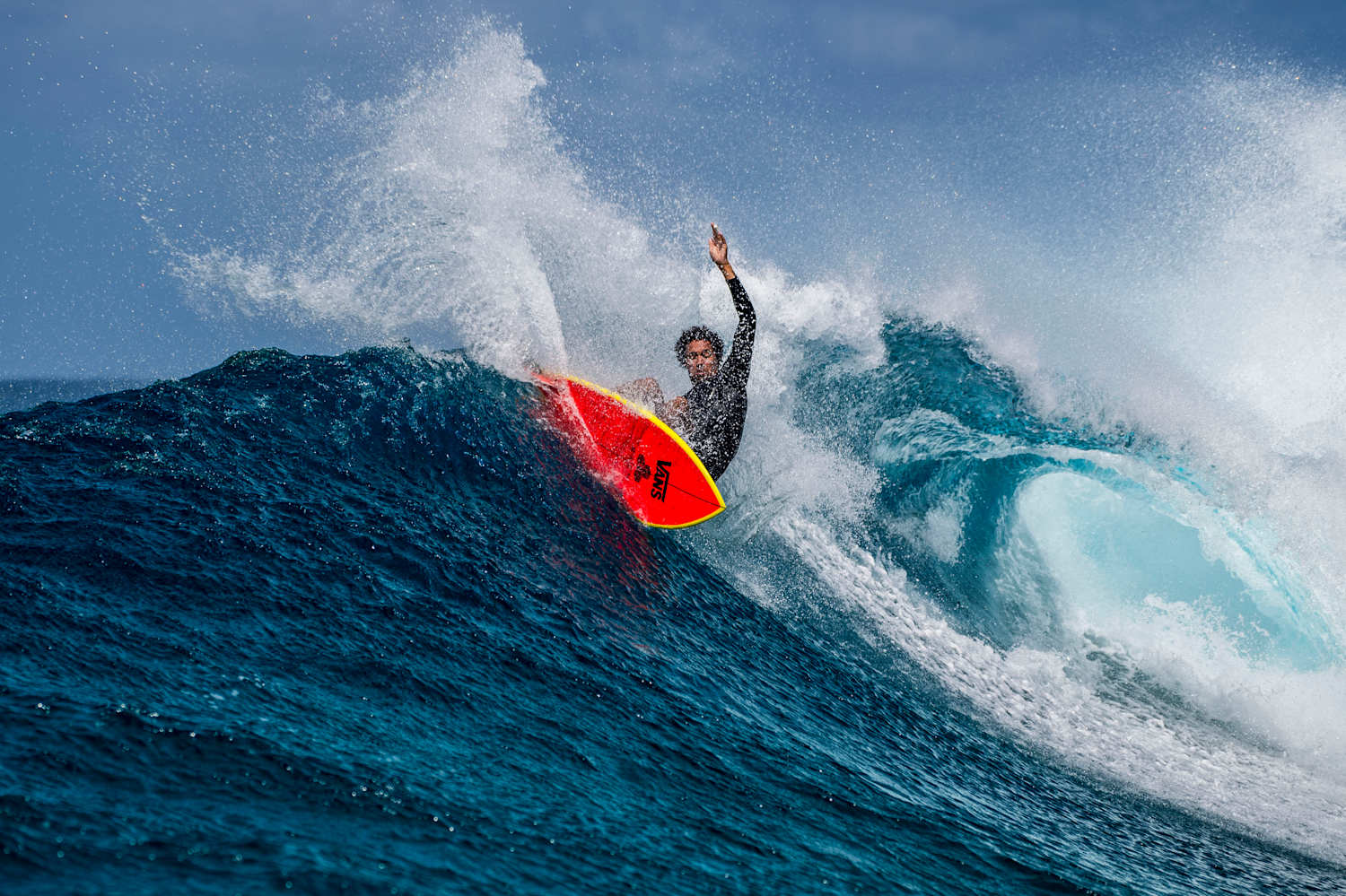 Surfing in the ocean 2025