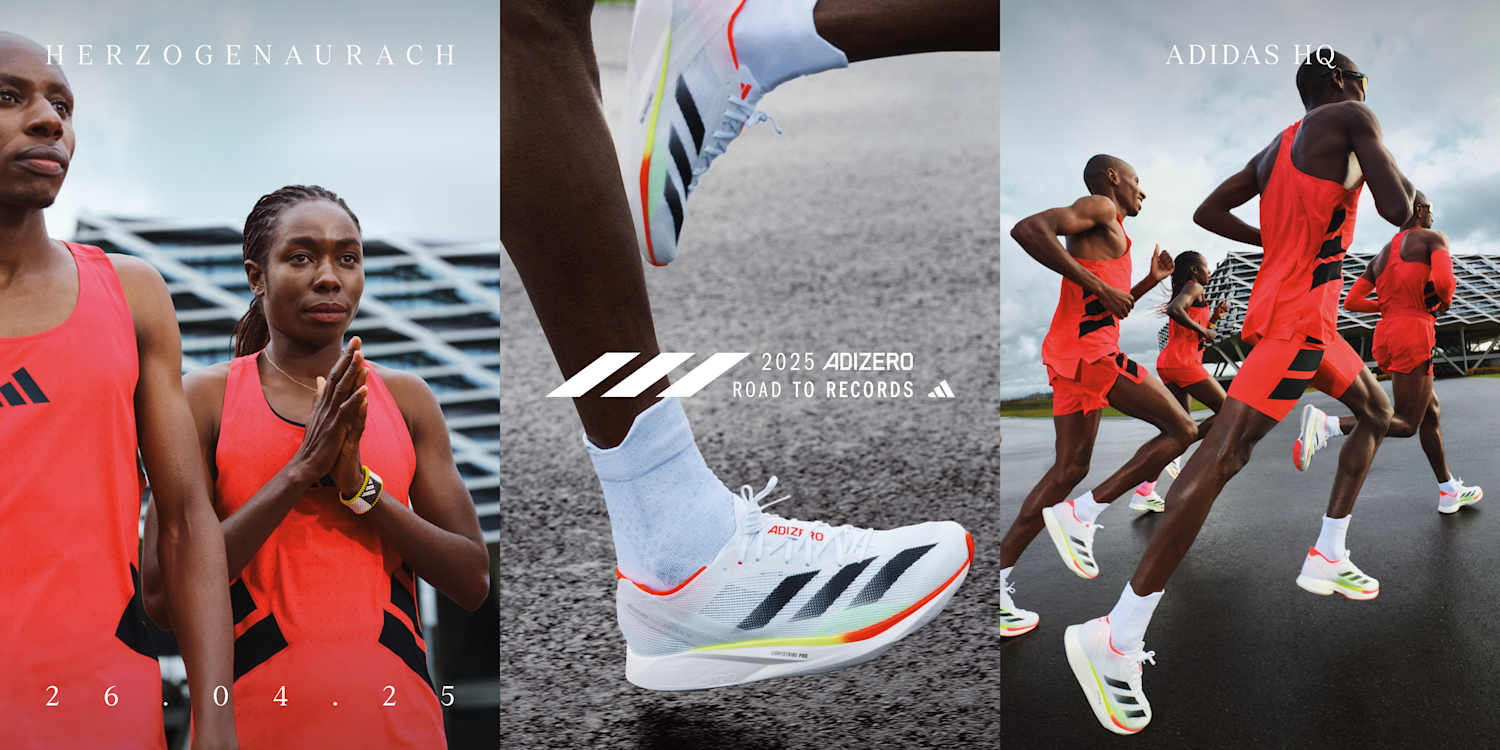 新規購入 2025 Records to Road Adizero: | event running adidas 陸上用シャツ
