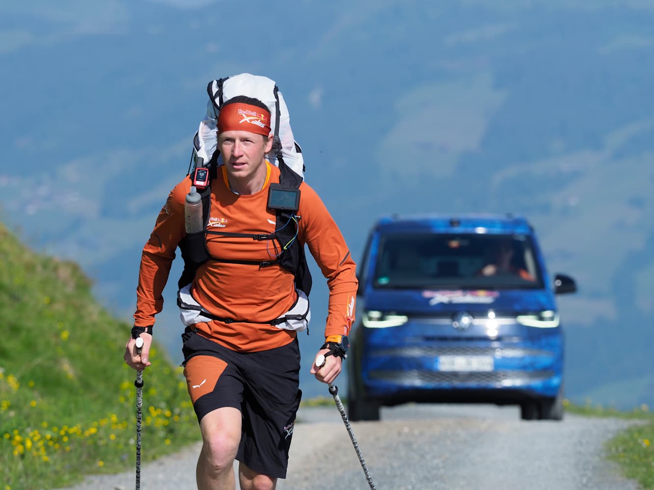 Supporter drives 300km to keep athlete's dream alive