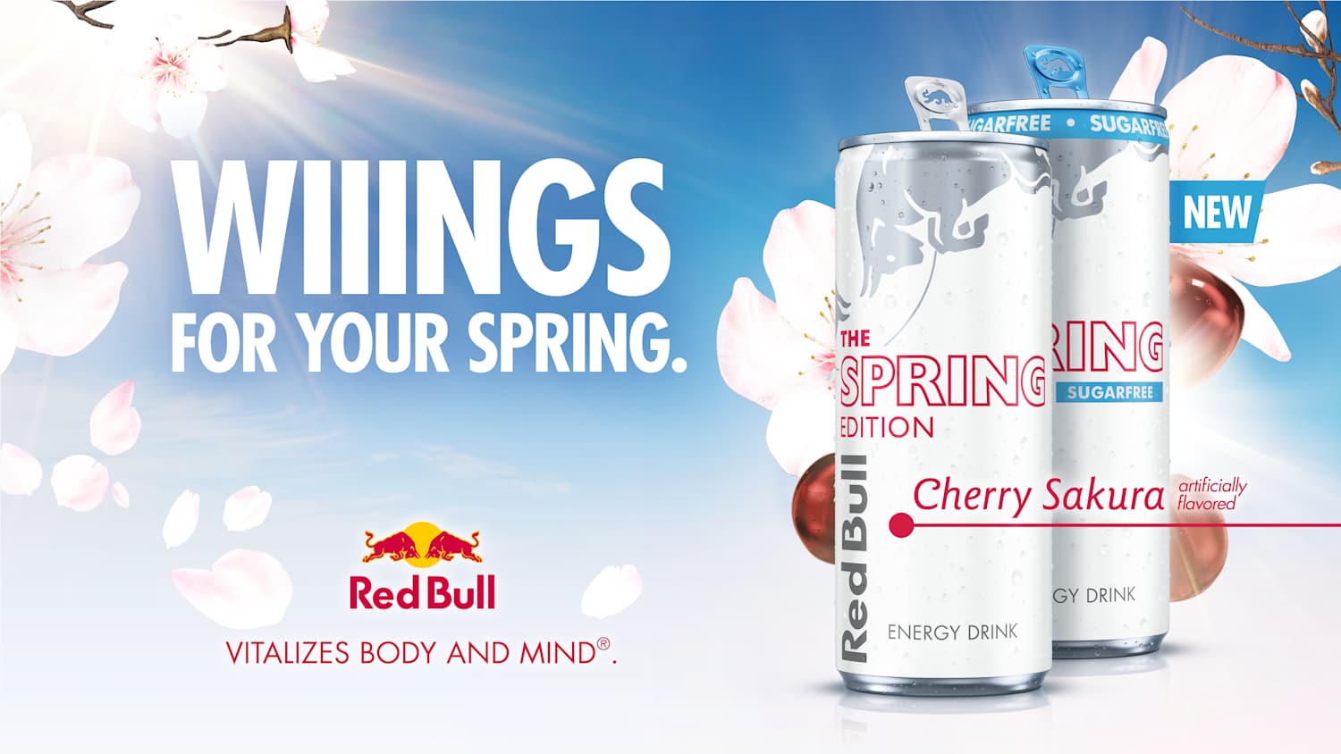 2026 New Red Bull Spring Edition Cherry Sakura Now Available