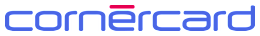 Cornercard Logo Blue