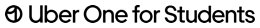 Uber One for Students Icon