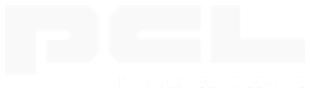 PCL logo white