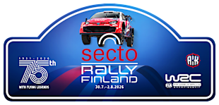 WRC Secto Rally Finland Logo 2026