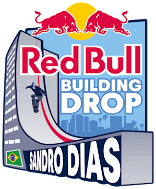Red Bull Building Drop - Logo 