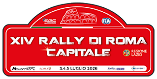 ERC Rally di Roma Capitale 2026 Logo
