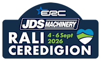 ERC Rali Ceredigion plate 2026
