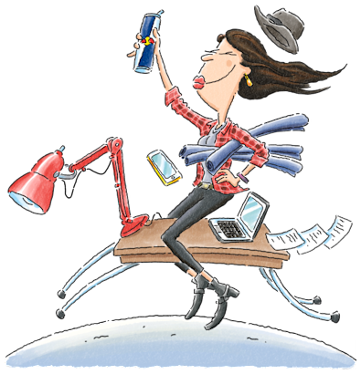 RIDING THROUGH YOUR WORKDAY?