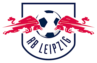 Das Logo des Fußball-Bundesligisten RB Leipzig.