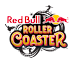 The logo for the Red Bull Roller Coaster skate event at Munich Mash.