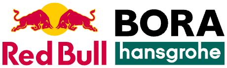 Red Bull Bora hansgrohe logo dark