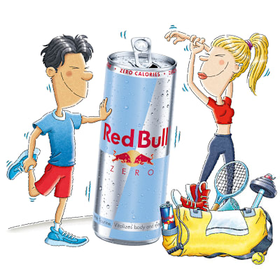 Red Bull Zero Excuse Key Visual