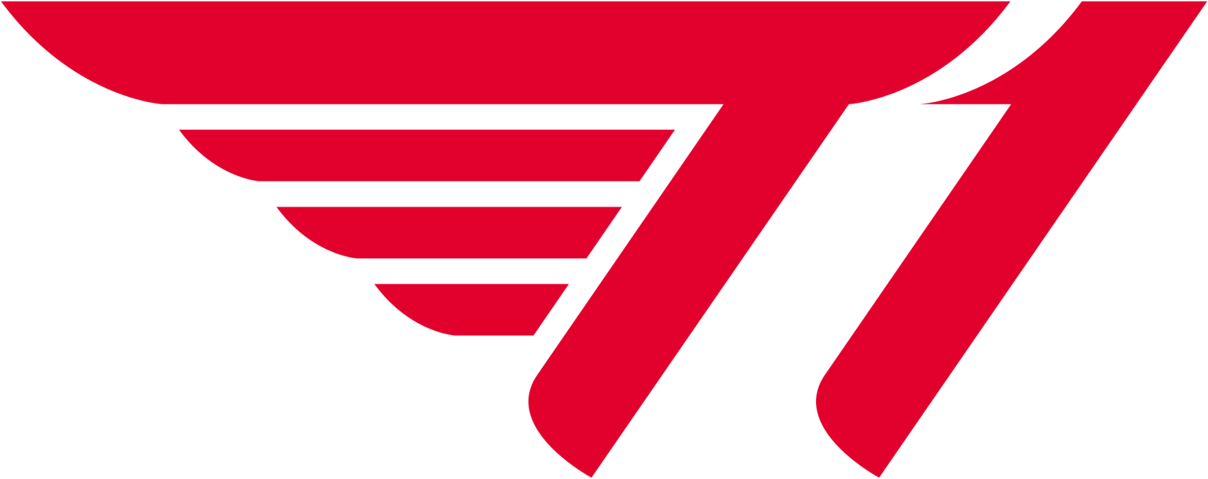 T1 Esports logo.