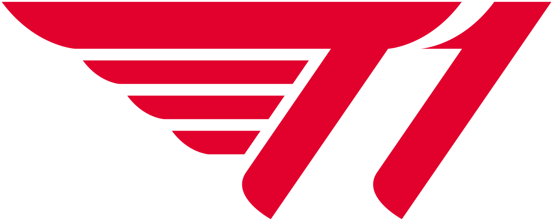 T1 Esports logo.
