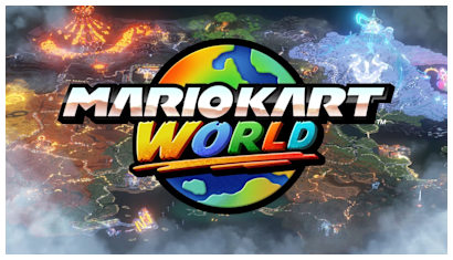 Mario Kart World Logo