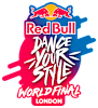 The logo of Red Bull Dance Your Style World Final 2027 in London