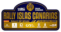 Logo WRC Rally Islas Canarias 2026