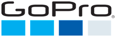 GoPro logo on white