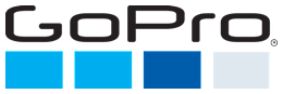 GoPro logo on white