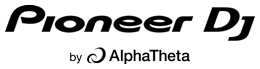 PDJ by AlphaTheta Black C Logo.