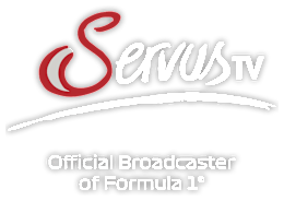 Servus TV Official Broadcaster of Formula 1 Logo