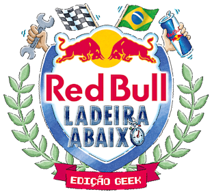 Logo do evento Red Bull Ladeira Abaixo Edição Geek