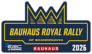 ERC Bauhaus Royal Rally of Scandinavia 2026 Logo