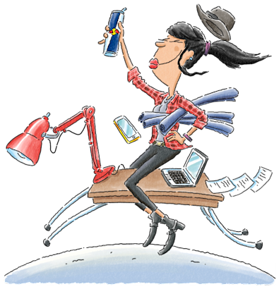 RIDING THROUGH YOUR WORKDAY?