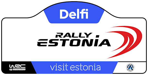 WRC Delfi Rally Estonia logo