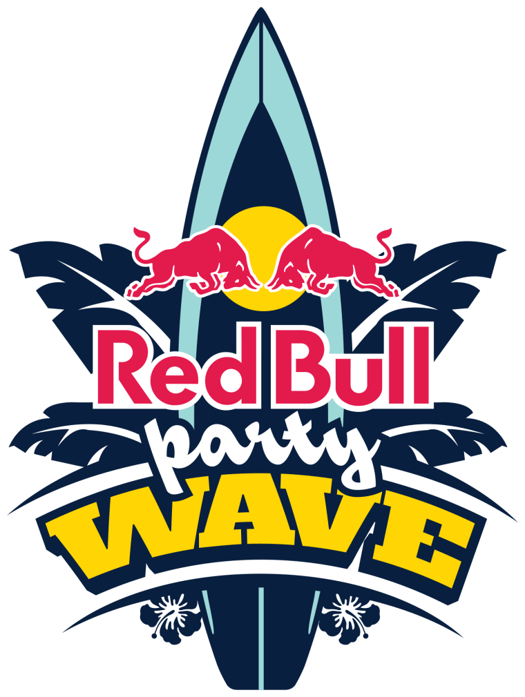 overvældende pludselig Pil Red Bull Party Wave