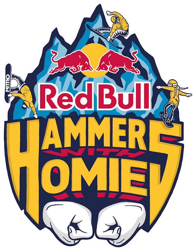 Red Bull Hammers with Homies - Logo
