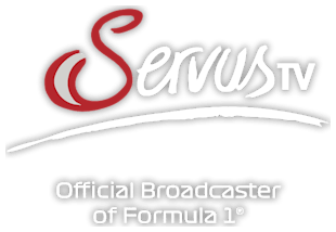 Servus TV Official Broadcaster of Formula 1 Logo