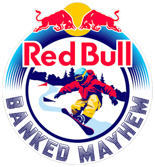 Red Bull Banked Mayhem logo