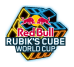 Rubiks Cube Neon Logo new