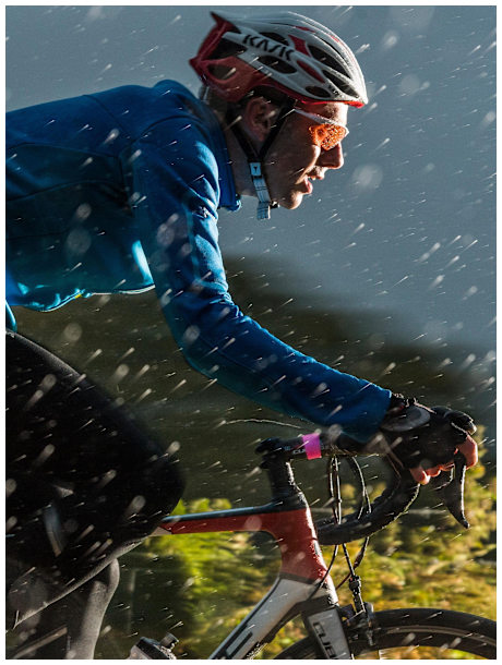 Rain or the wet is not a road bike's friend.