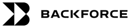 Backforce logo.
