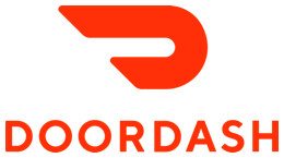 DoorDash logo.