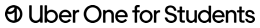 Uber One for Students Icon