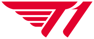 T1 Esports logo.