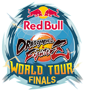 The logo for the Red Bull Dragon Ball FighterZ World Finals