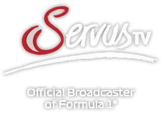 Servus TV Official Broadcaster of Formula 1 Logo